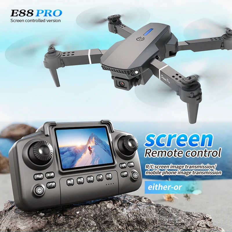 Drone Battery Case - Профессиональный дрон E88 PRO с экраном