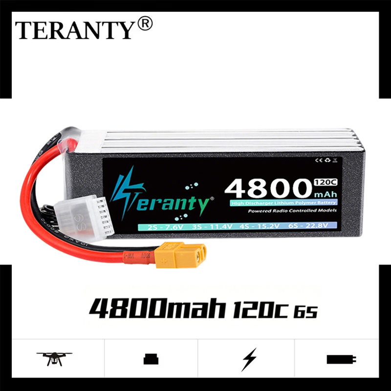 Drone Battery 6S - Аккумулятор LiPo TERANTY 6S 4800 мАч