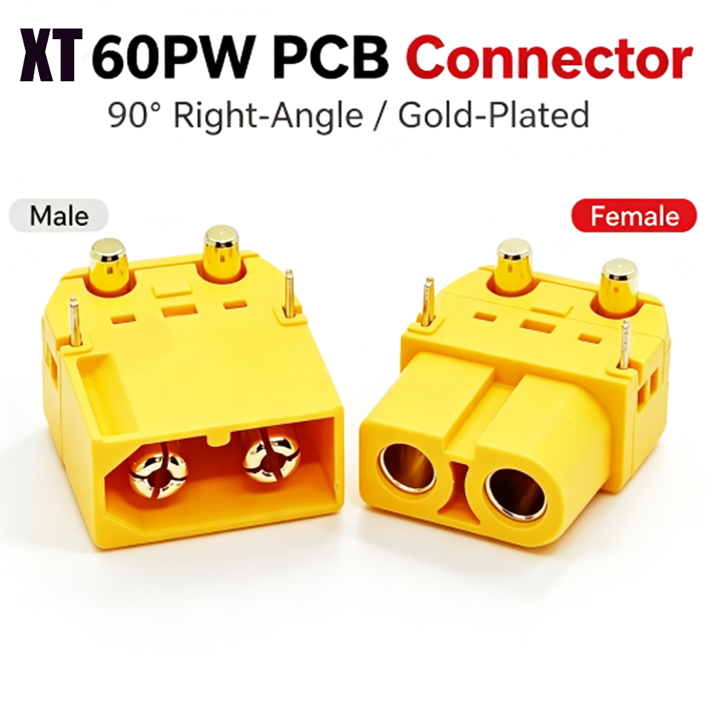 Drone Battery Connector - Разъем Amass XT60PW для монтажа на