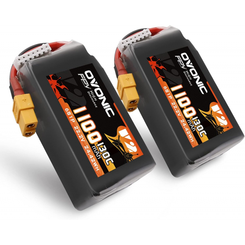 Drone Battery 6S - Аккумулятор OVONIC 130C 6S 1100 мАч