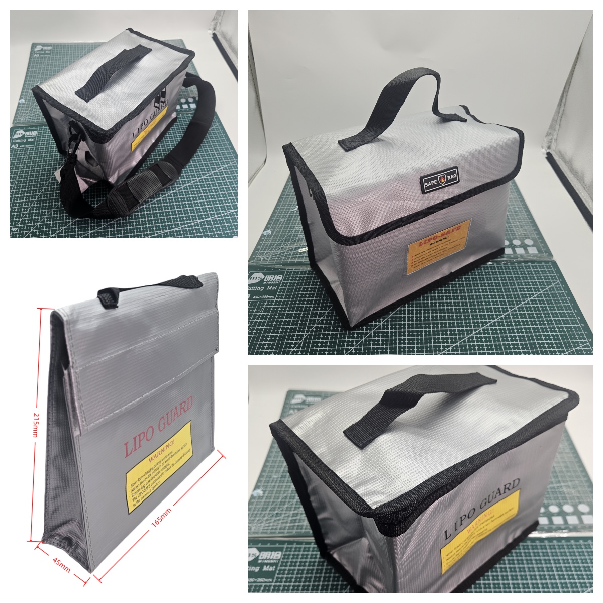 Drone Battery Bag - Огнестойкая и взрывобезопасная переносная сумка Lipo