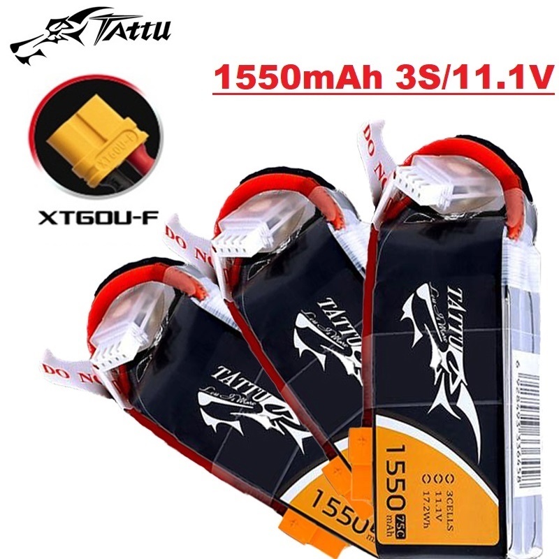 Drone Battery Li-Ion - Литий-полимерный аккумулятор TATTU 3S 11,1 В