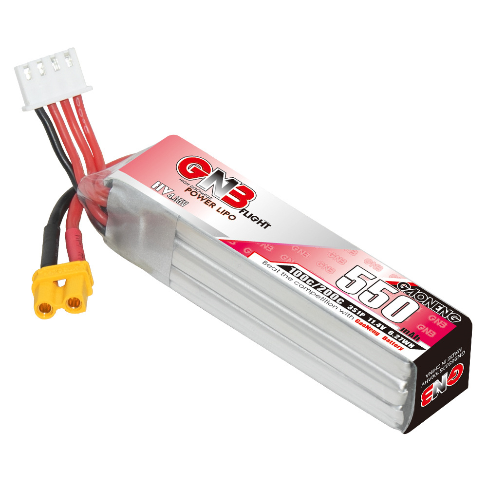 GNB HV 11,4 В 550 мАч 100C/200 – обзор и цена Drone Battery 3S
