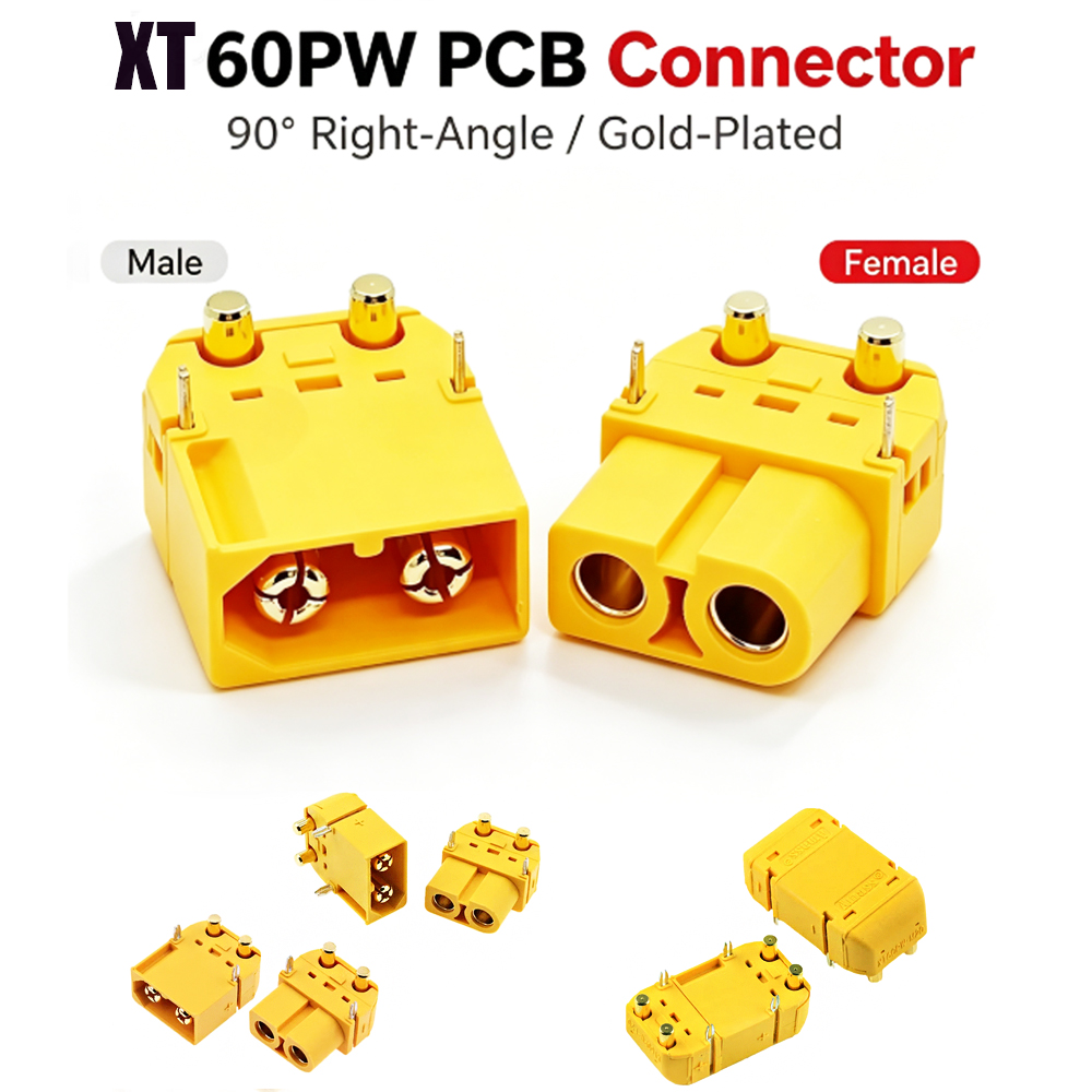 Разъем Amass XT60PW для монтаж – обзор и цена Drone Battery Connector