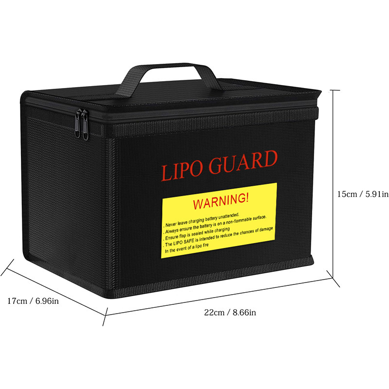 Взрывозащищенная сумка для лит – обзор и цена Drone Battery Bag