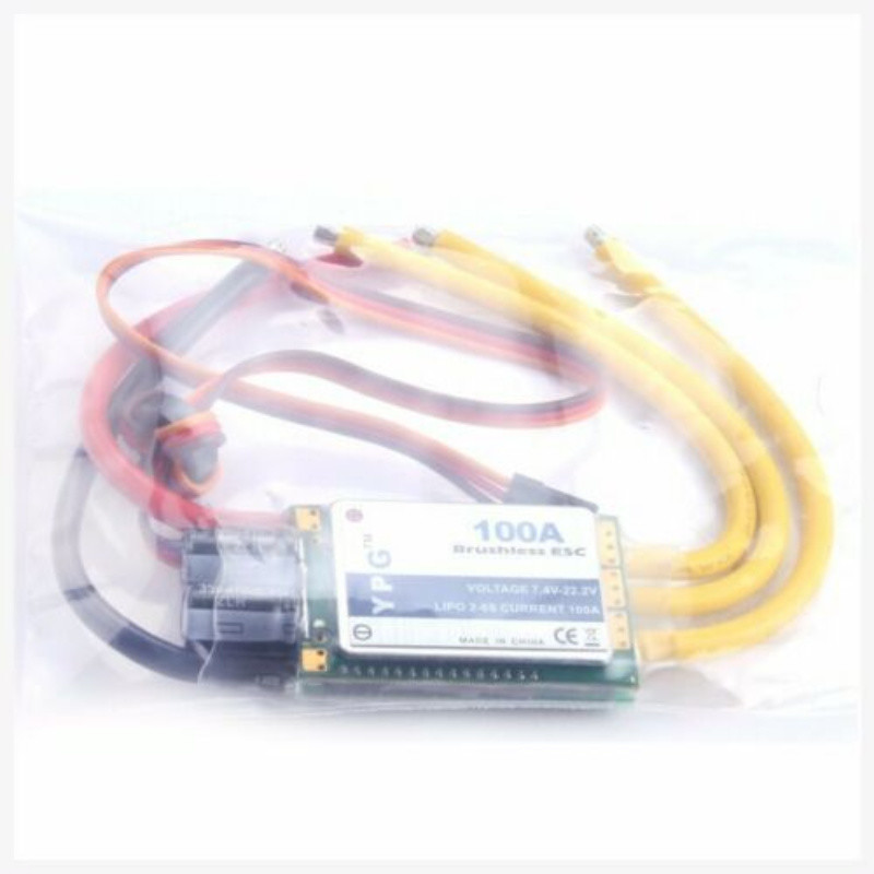 YPG 100A ESC 2 ~ 6S SBEC Бесще – обзор и цена Drone Battery 6S