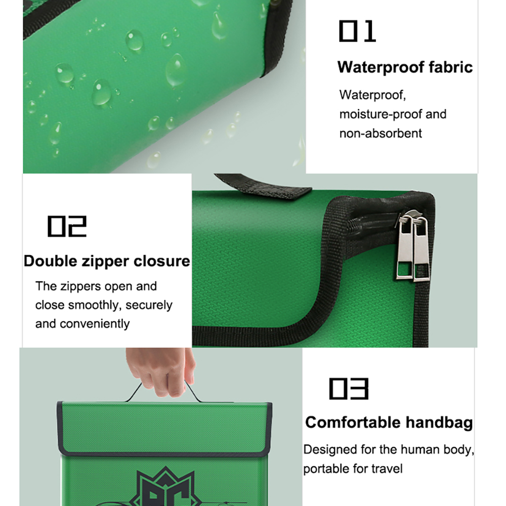 Портативная огнестойкая водоне – обзор и цена Drone Battery Bag
